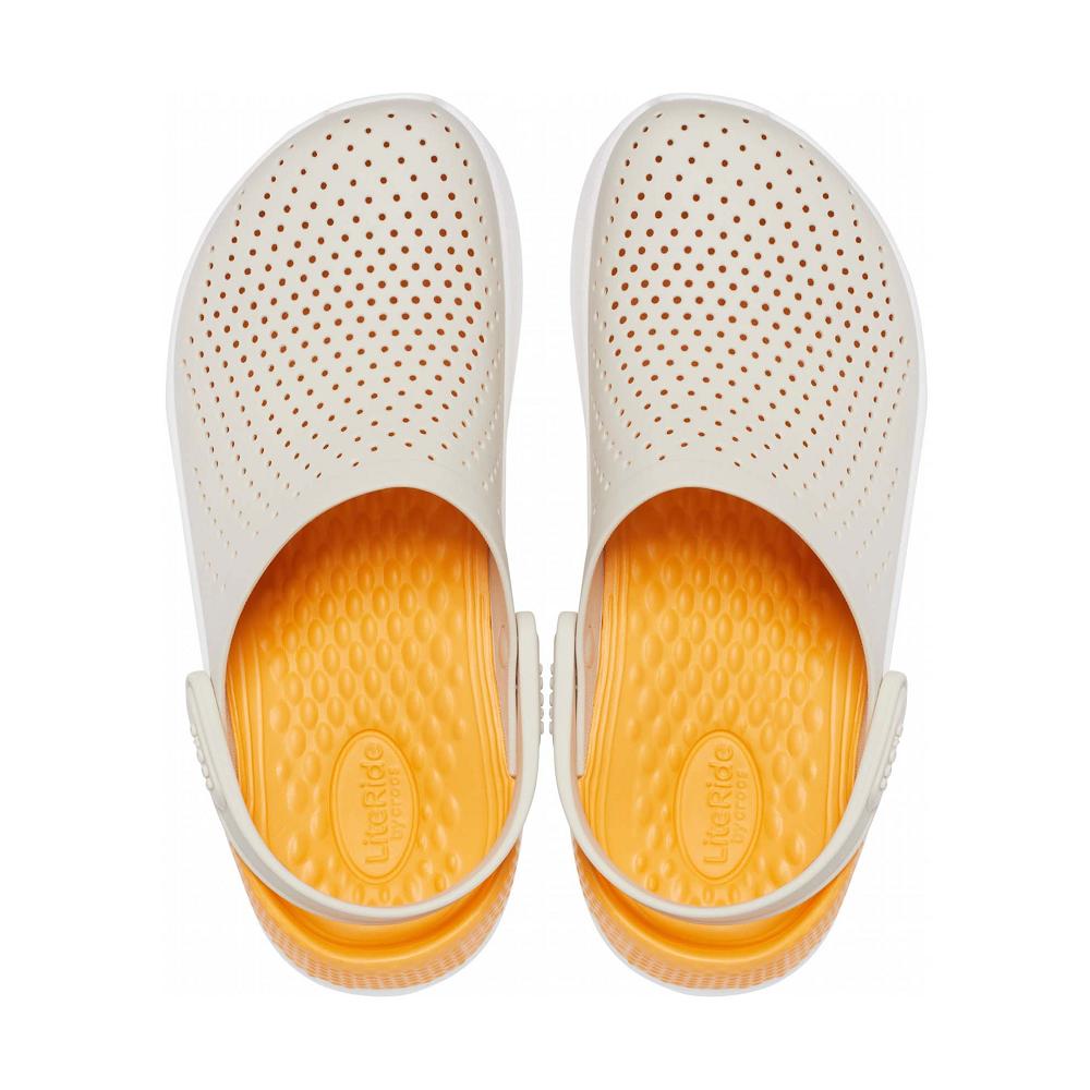 Beige Men's Crocs LiteRide™ Clogs | NZ 0717GSOL